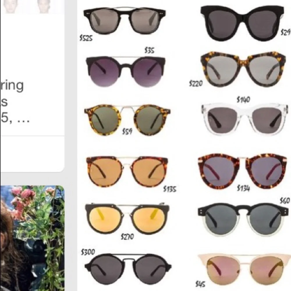 Urban Outfitters Gold Aviator Sunglasses